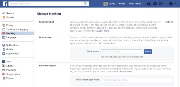 Comment supprimer ou bloquer quelqu'un sur Facebook3