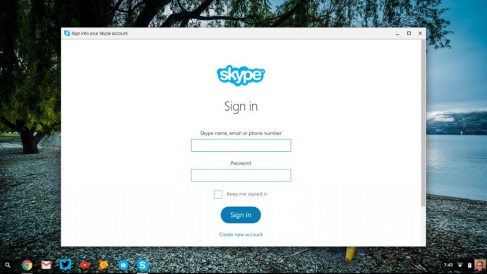 Extension Skype sur ordinateur