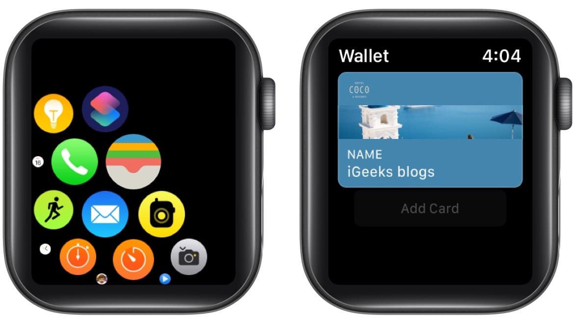 Utiliser Apple Wallet sur Apple Watch