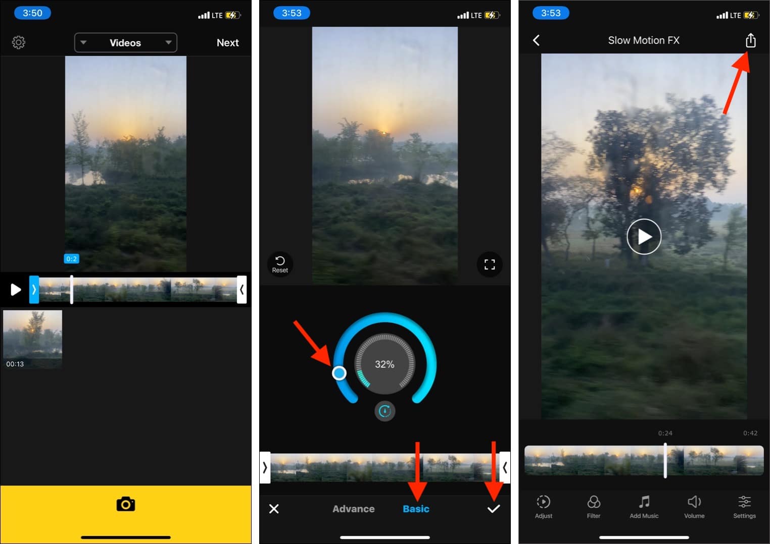 Le moyen le plus simple d'utiliser une application tierce pour ralentir une vidéo