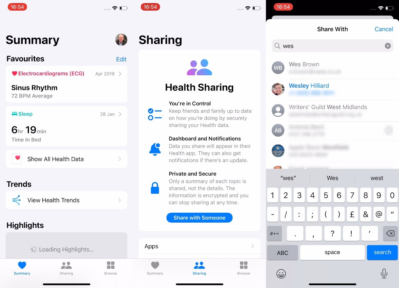 La personne avec qui vous partagez doit être sur iOS 15 ou version ultérieure et doit figurer dans vos contacts