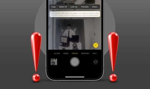 Live Text ne fonctionne pas sous iOS 16? Comment le réparer